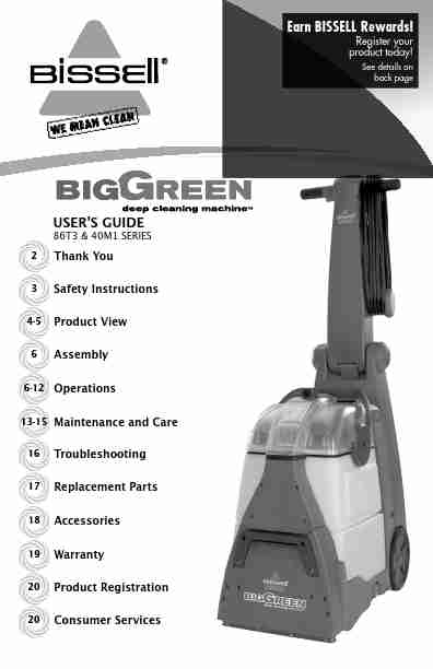 Bissell Carpet Cleaner 40M1-page_pdf